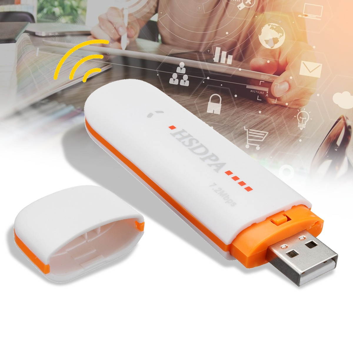 3G HSDPA  HSUPA Portable Wireless Wifi Router USB Surf Stick Dongle Mobile Broadband Modem