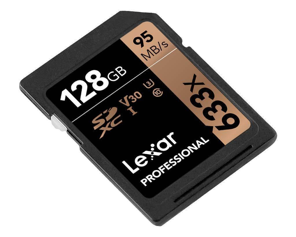 Lexar 128 GB Professional 633x SDHC/SDXC U1 #LSD128GCB1NL633