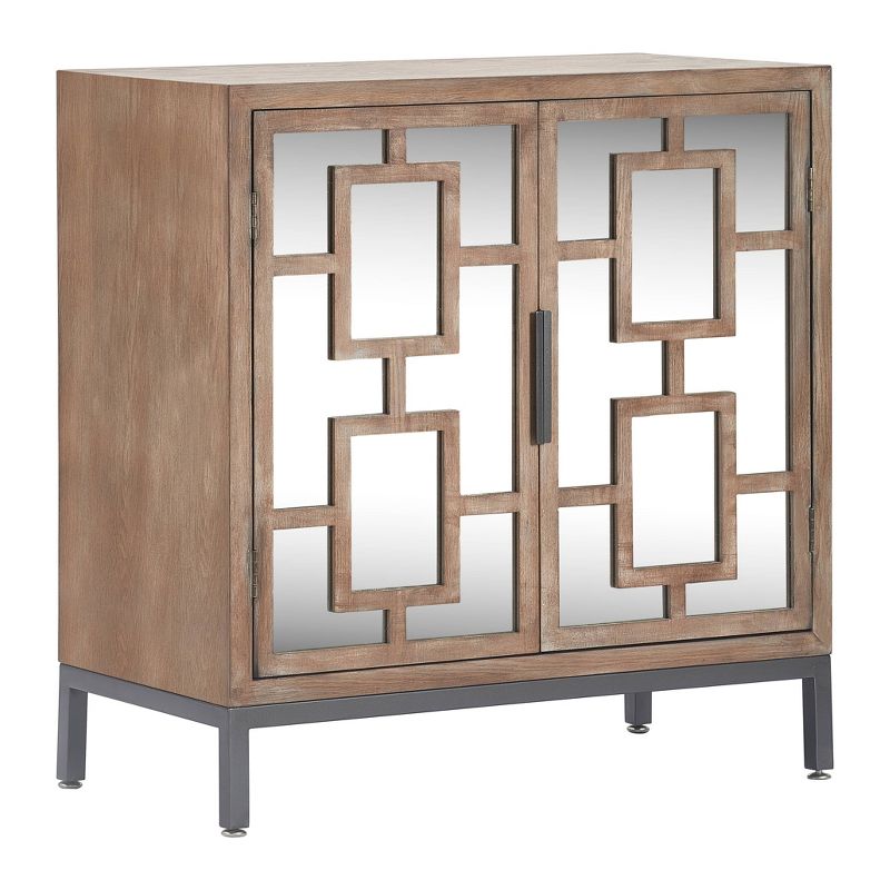 Elmhurst Cabinet Black/Brown - Finch