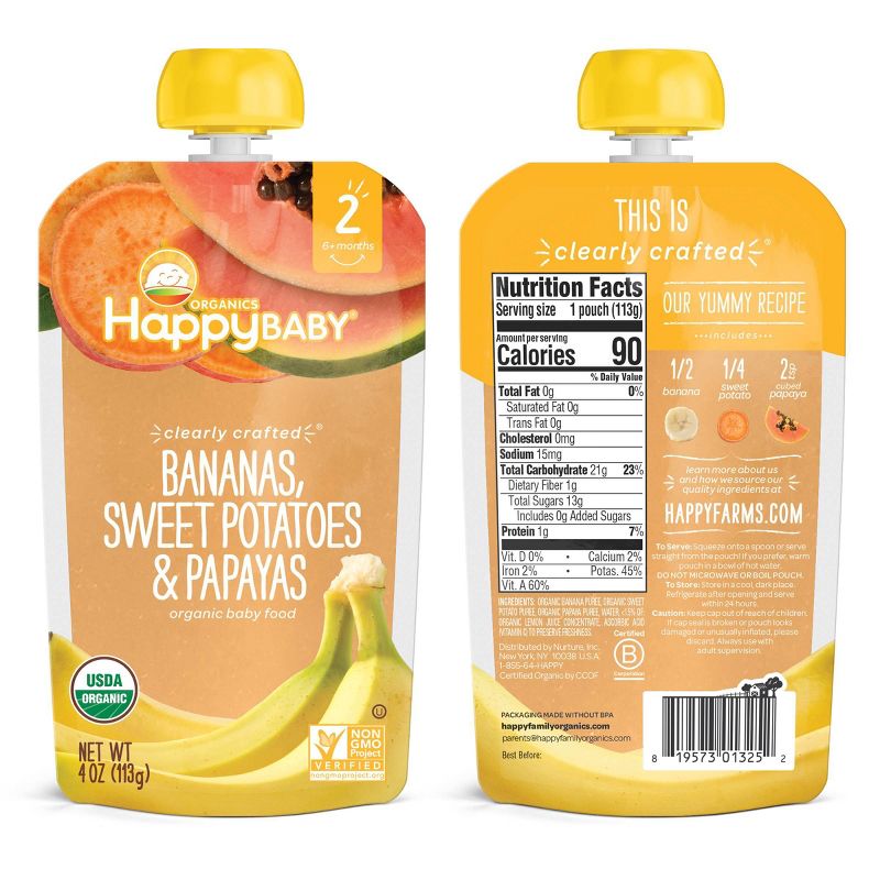 Beech-Nut Fruit & Veggie Bars Apple & Spinach - 5ct