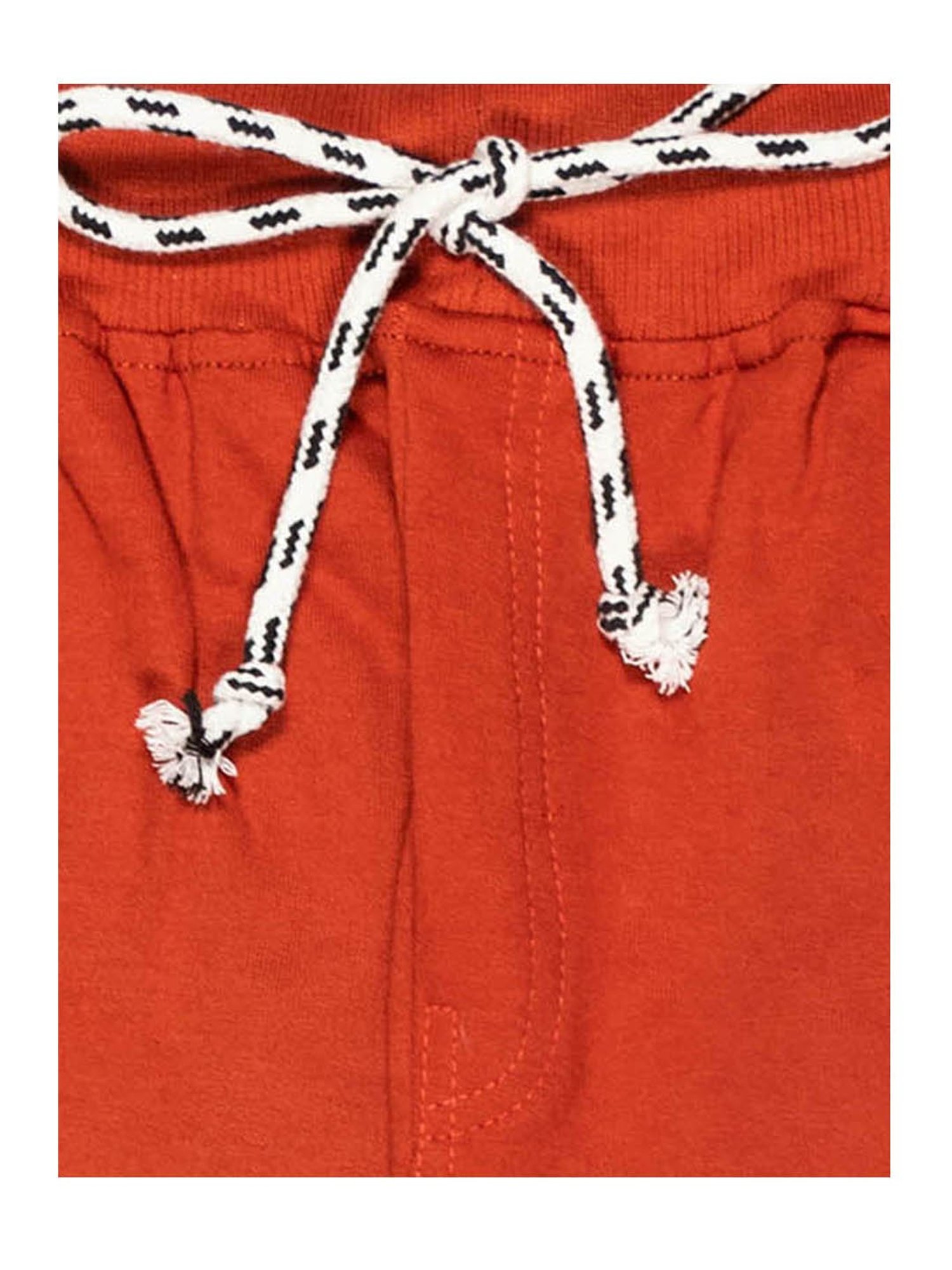 Todd N Teen Kids Grey & Rust Graphic Print Joggers (Pack Of 2)