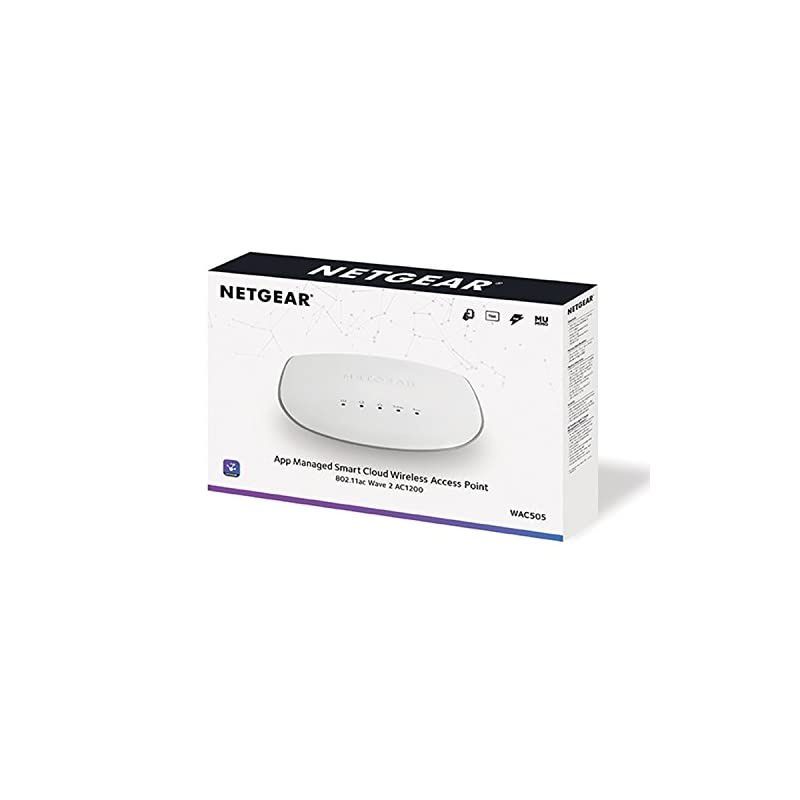 Insight WiFi Access Point PoE MidRange Easy setup and Free remote management 5year warranty No power adapter WAC505