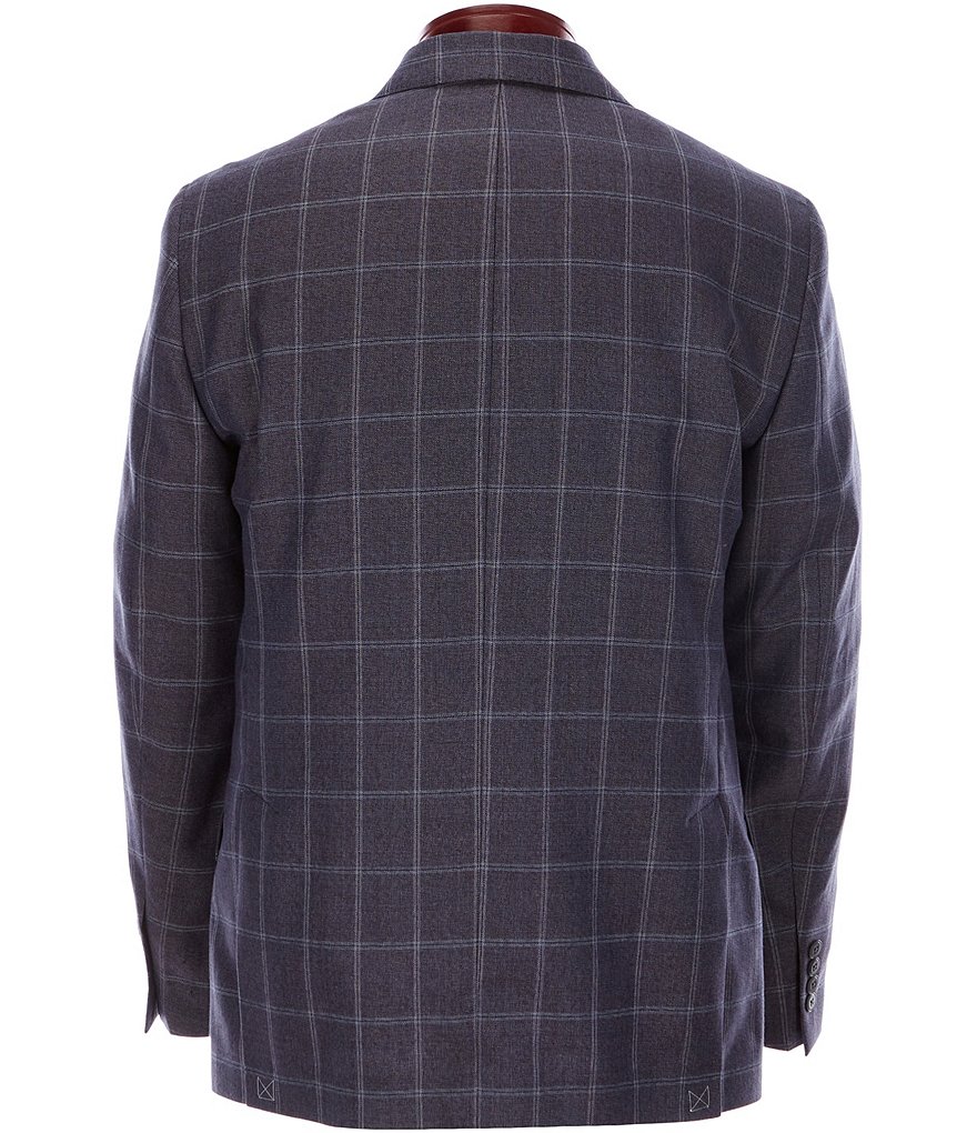 Murano Interstellar Collection Slim-Fit Checked Suit Separates Blazer