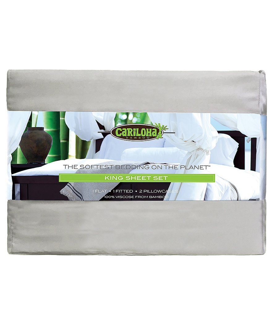 Cariloha Resort Viscose Made From Bamboo 400 Thread-Count Sateen Set