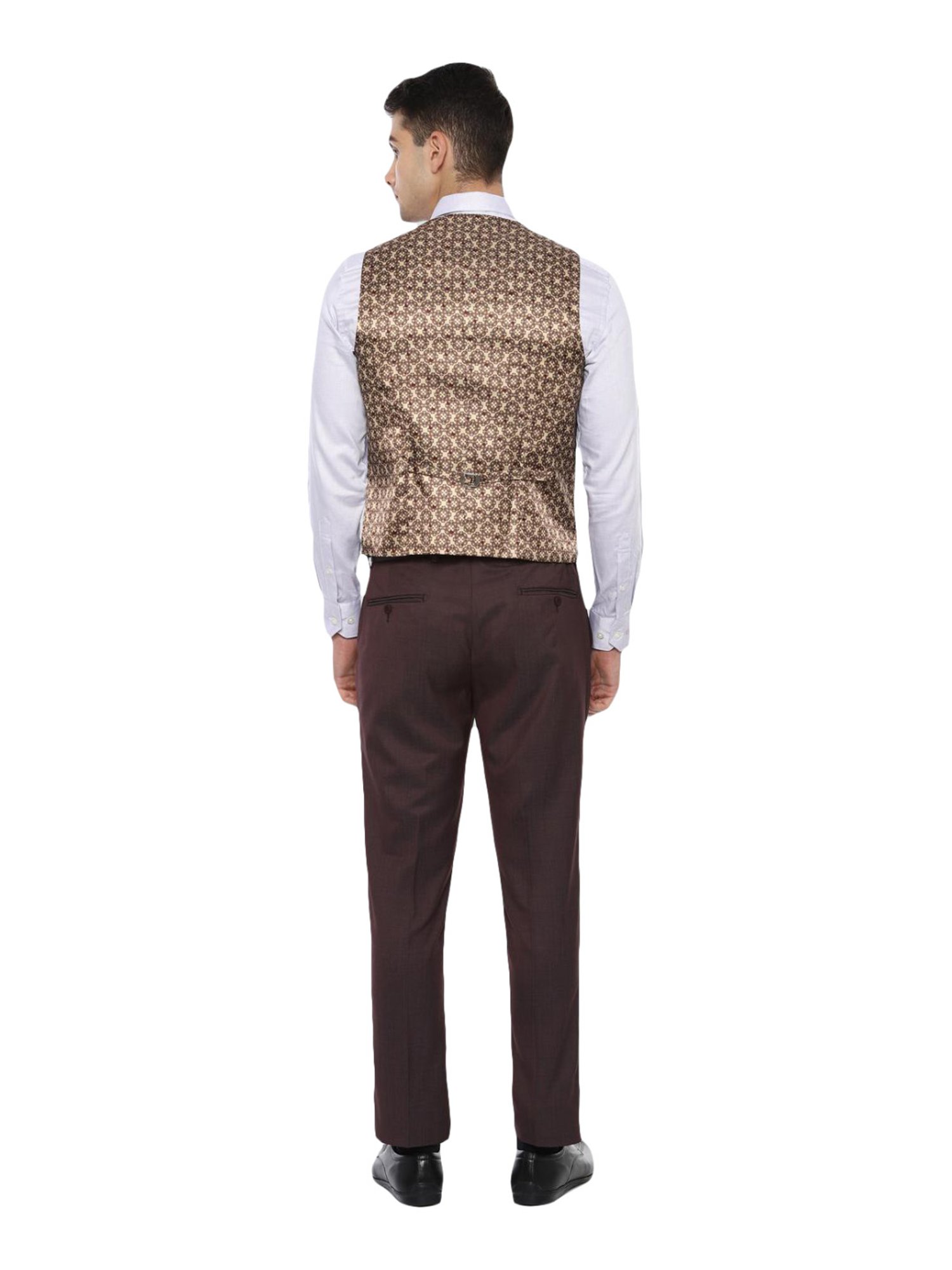 Parx Black Regular Fit Two Piece Suit