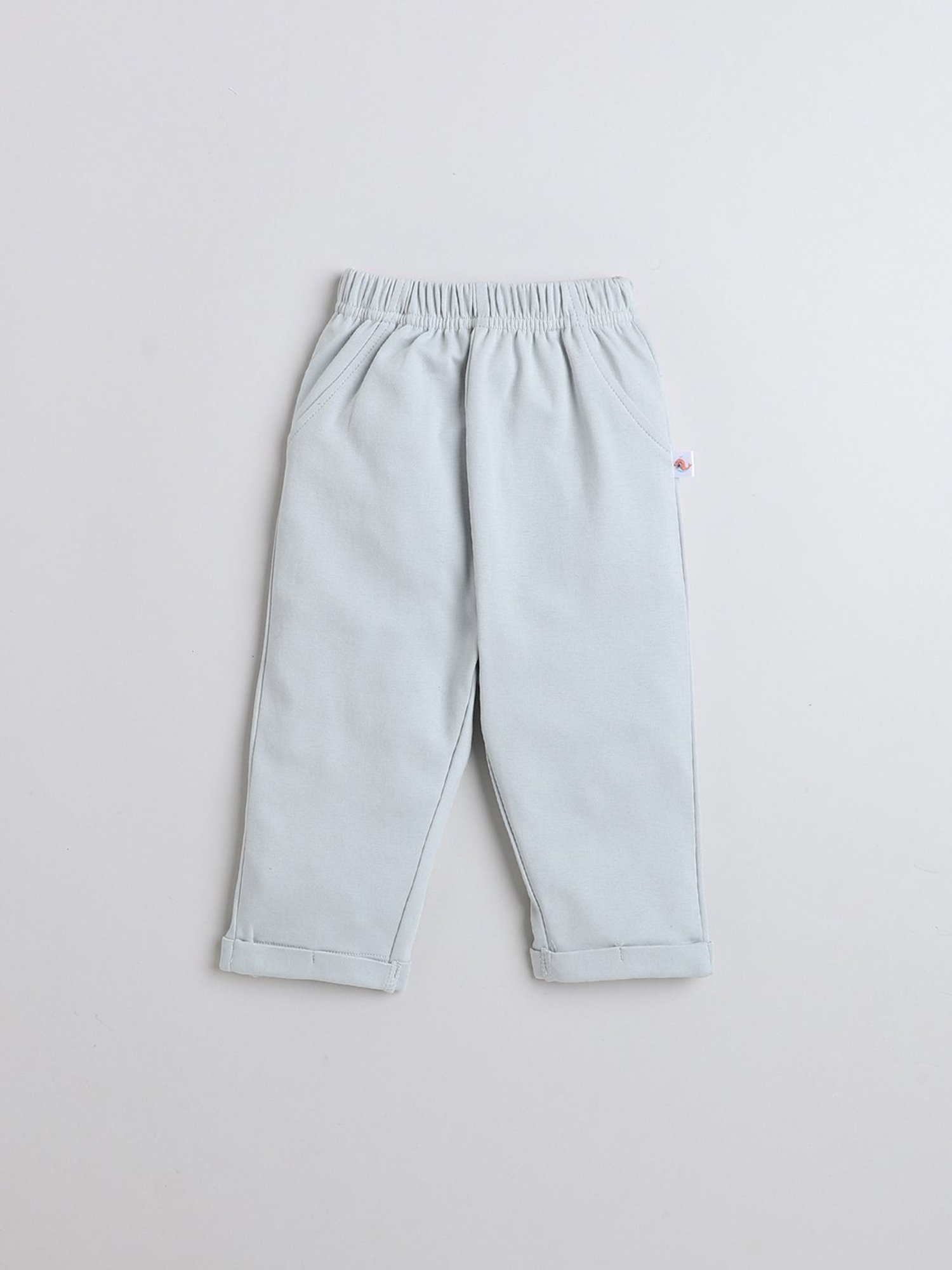 Bumzee Kids Grey & White Solid Full Sleeves Shirt, Waistcoat, Pants with Bow