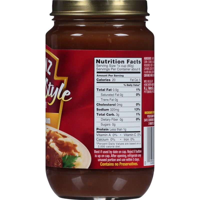 Heinz Home Style Rich Mushroom Gravy 12oz