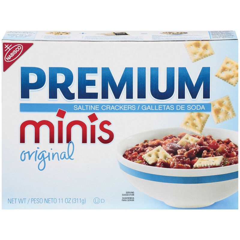 Premium Minis Original Saltine Crackers - 11oz