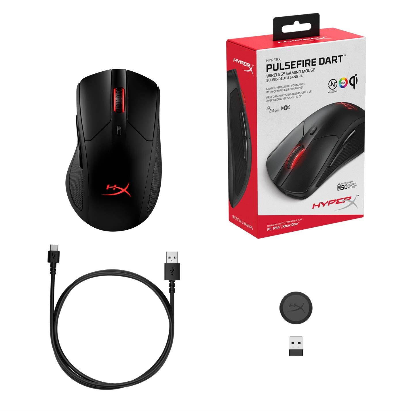 HyperX Pulsefire Dart HX-MC006B Black Wired / Wireless Gaming Mouse