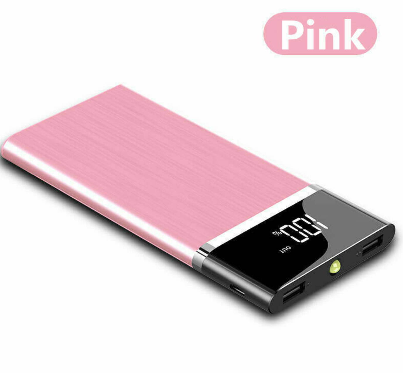 Ultra-thin Portable External Battery Huge Capacity Power Bank 900000mAh Charger