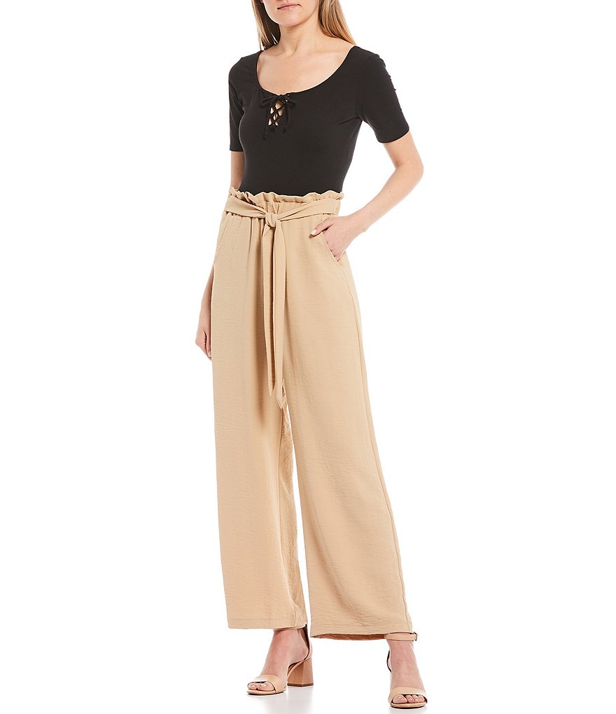 Evolutionary Lace-Up Bodysuit