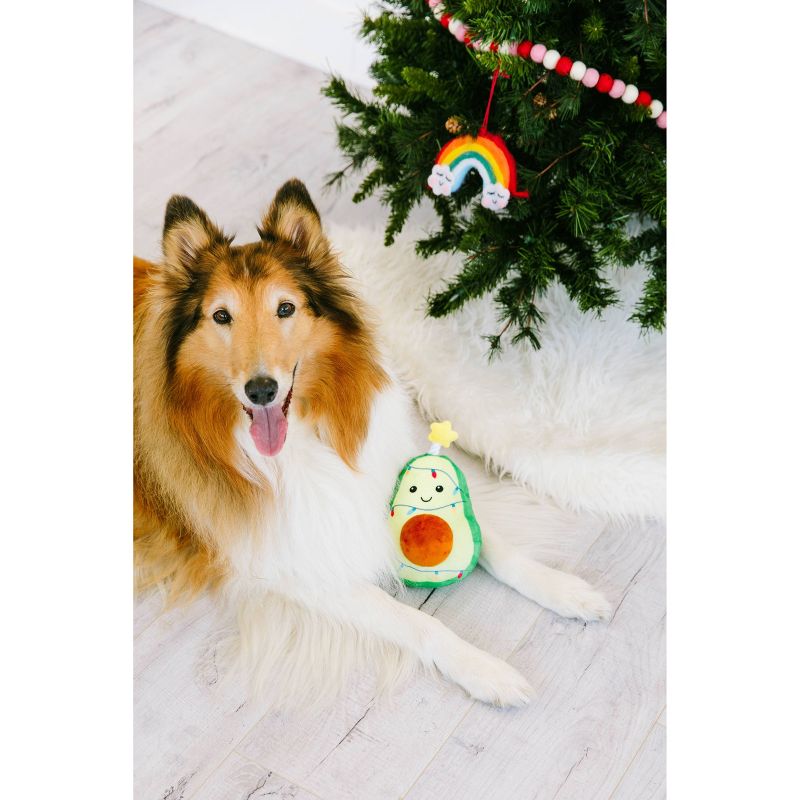 Pearhead Avo Happy Holiday Dog Toy