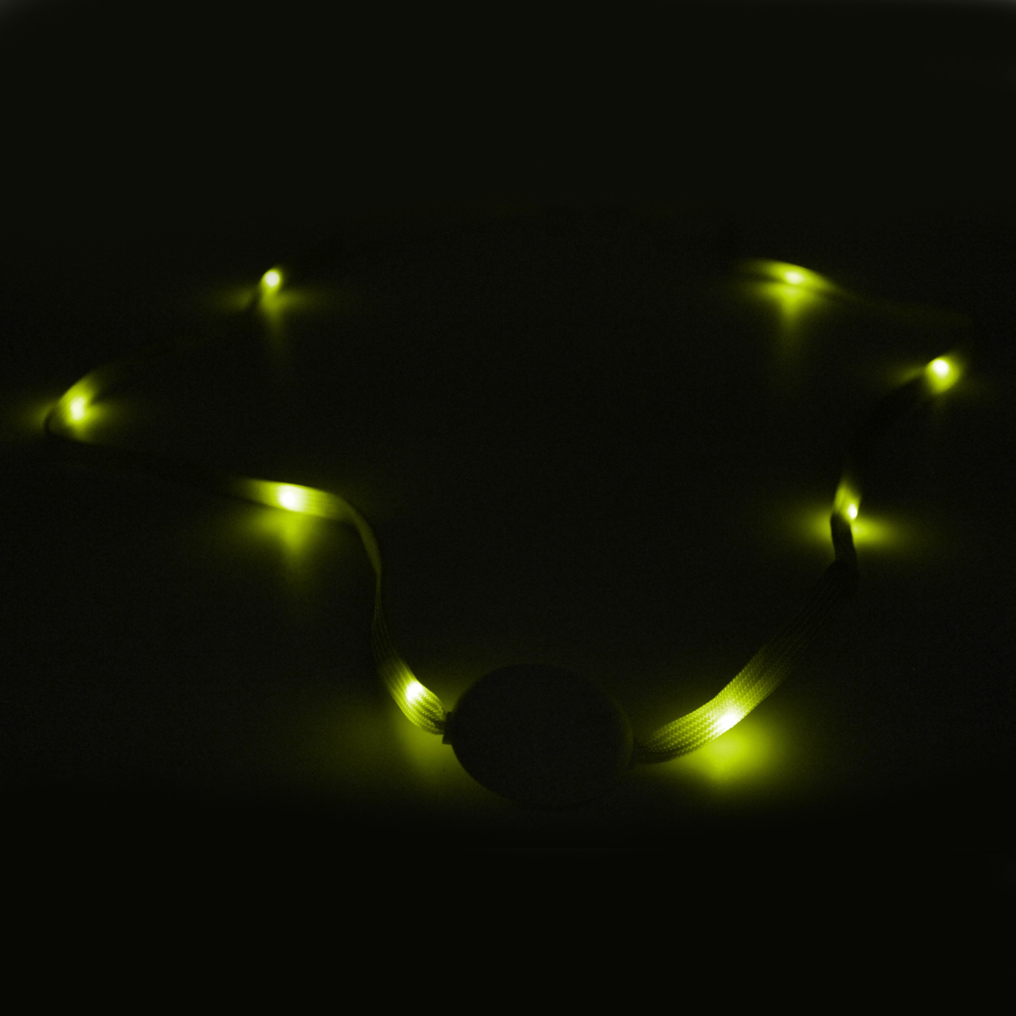 LED Shoelaces Luminous Nylon Flashing Modes EDM Festival Party Dancing Shoelaces for Boys Girls (Yellow)
