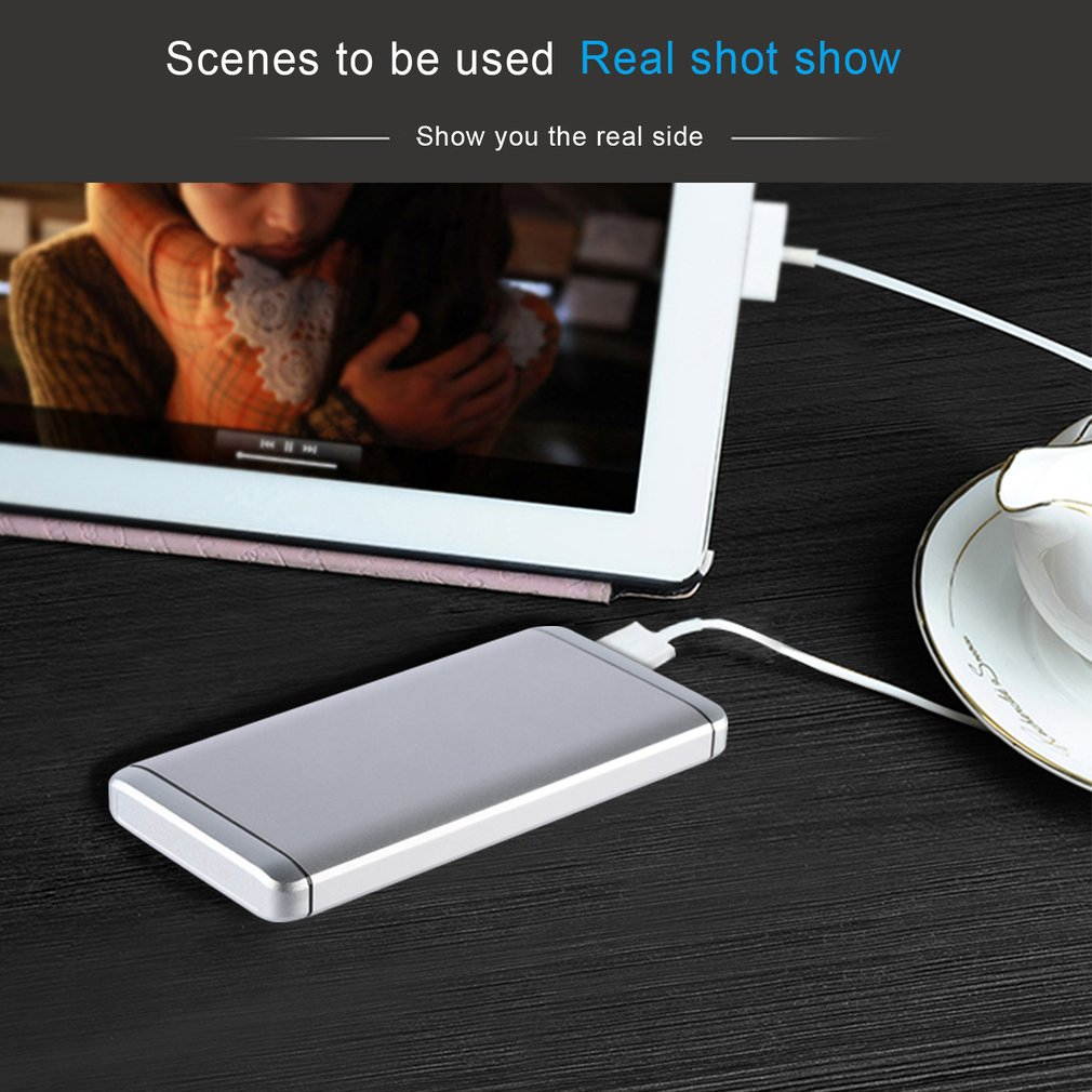 High Capacity 12000mAh Portable Power Bank External Battery Charger with 2 USB Ports Ultra Slim Design Mobile Phone Charger