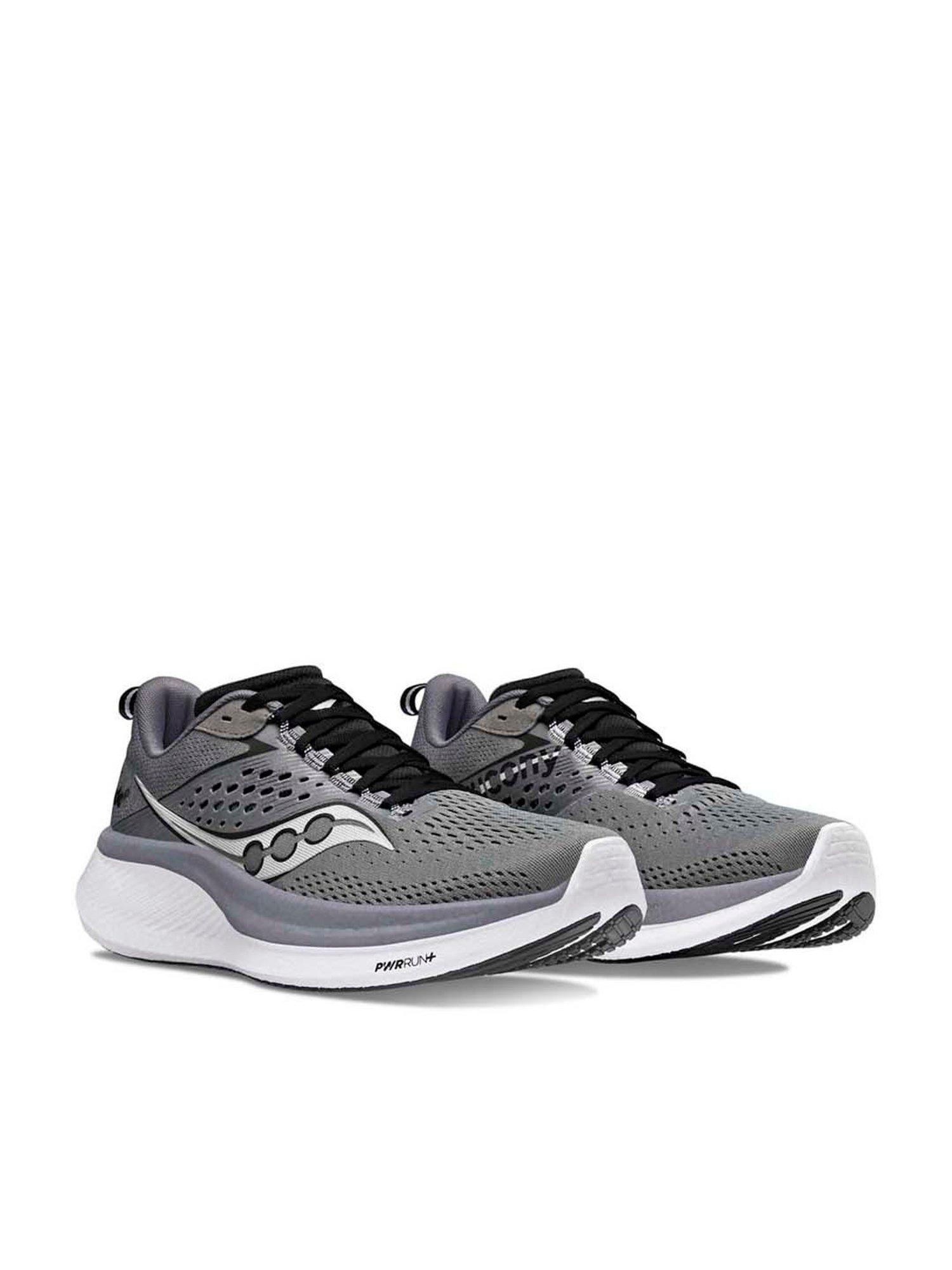 Saucony Men's Ride 17 Grey Running Shoes