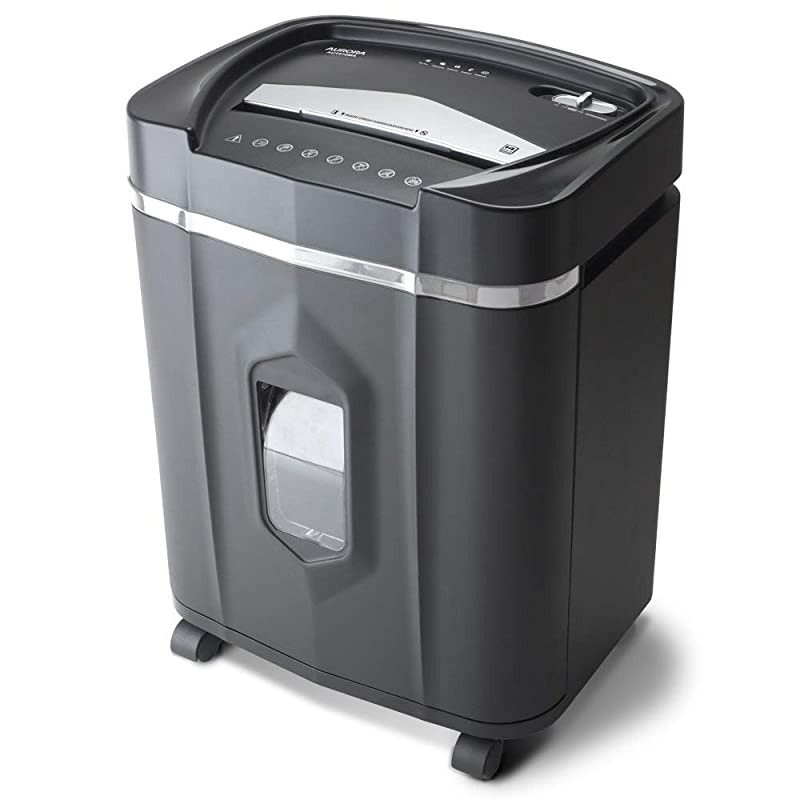 Professional Grade 14-Sheet Micro-Cut Paper and CD/Credit Card Shredder/ 30 Minutes Continuous Run Time (AU1410MA)