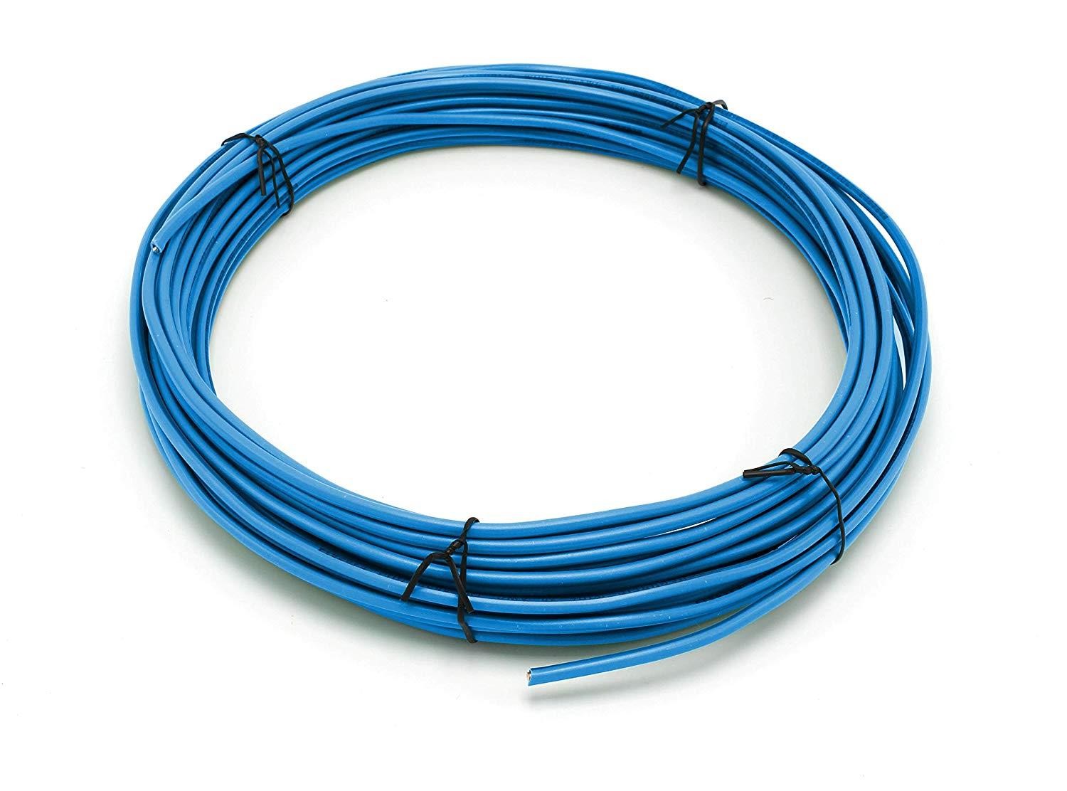 THHN / Building Wire | Blue Jacket | 10 Gauge Solid Copper UL UV - 150 Ft