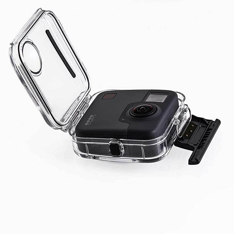 Case for Gopro Fusion Action Cameras, Splash Protection Shell with Bracket Accessories