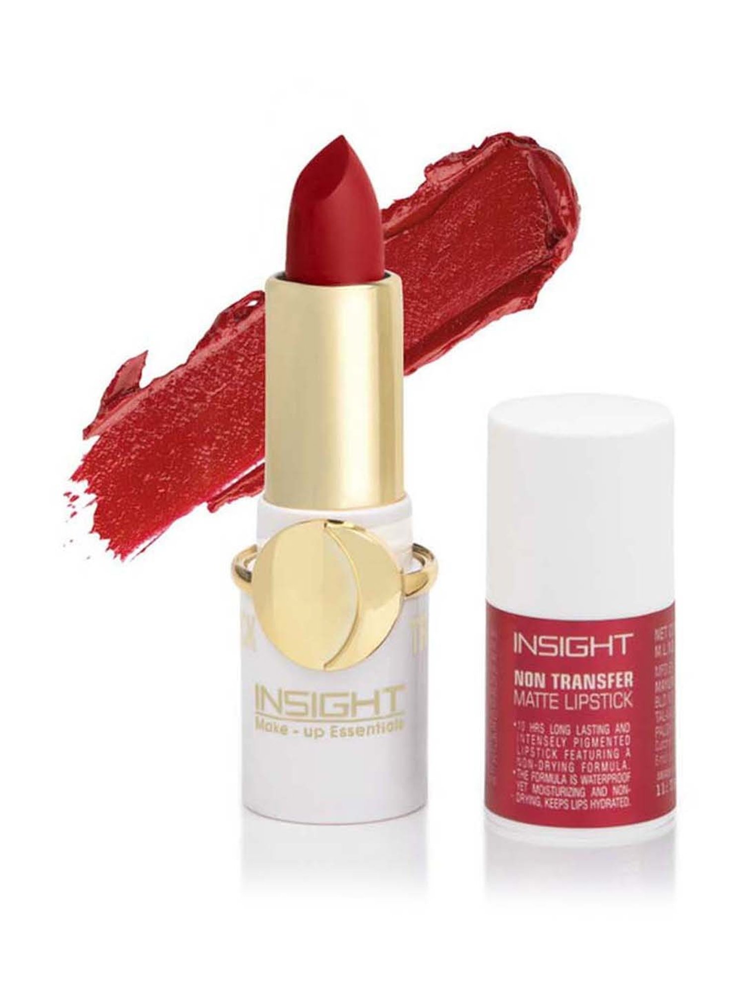 Insight Cosmetics Non Transfer Matte Lipstick Thirsty - 4.2 gm