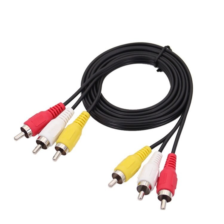 Video CableComposite Cord 100 ft RCA to RCA MMx3AV Cable for TVDVDVCD etd