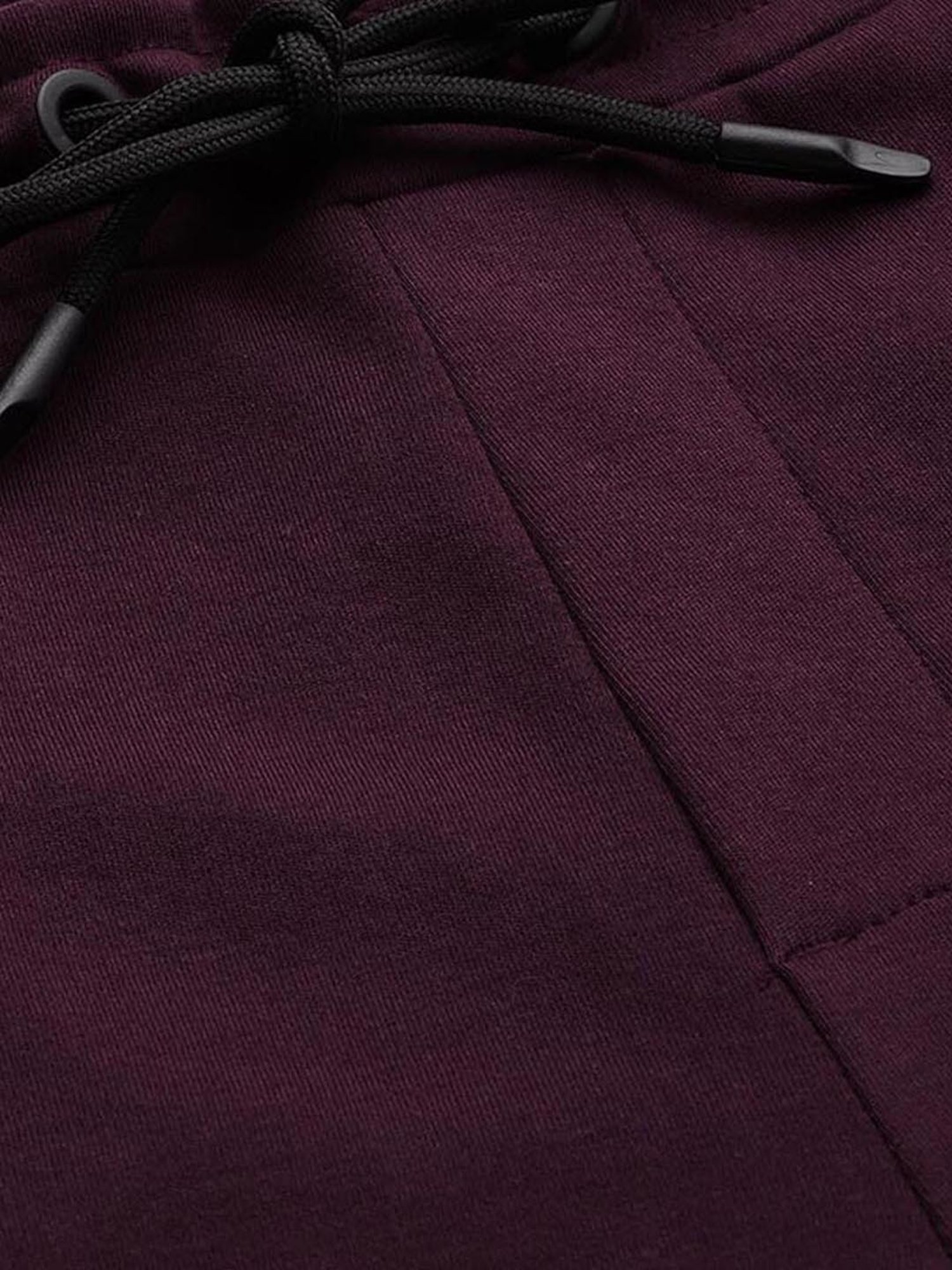 Parx Black Jogger Fit Joggers