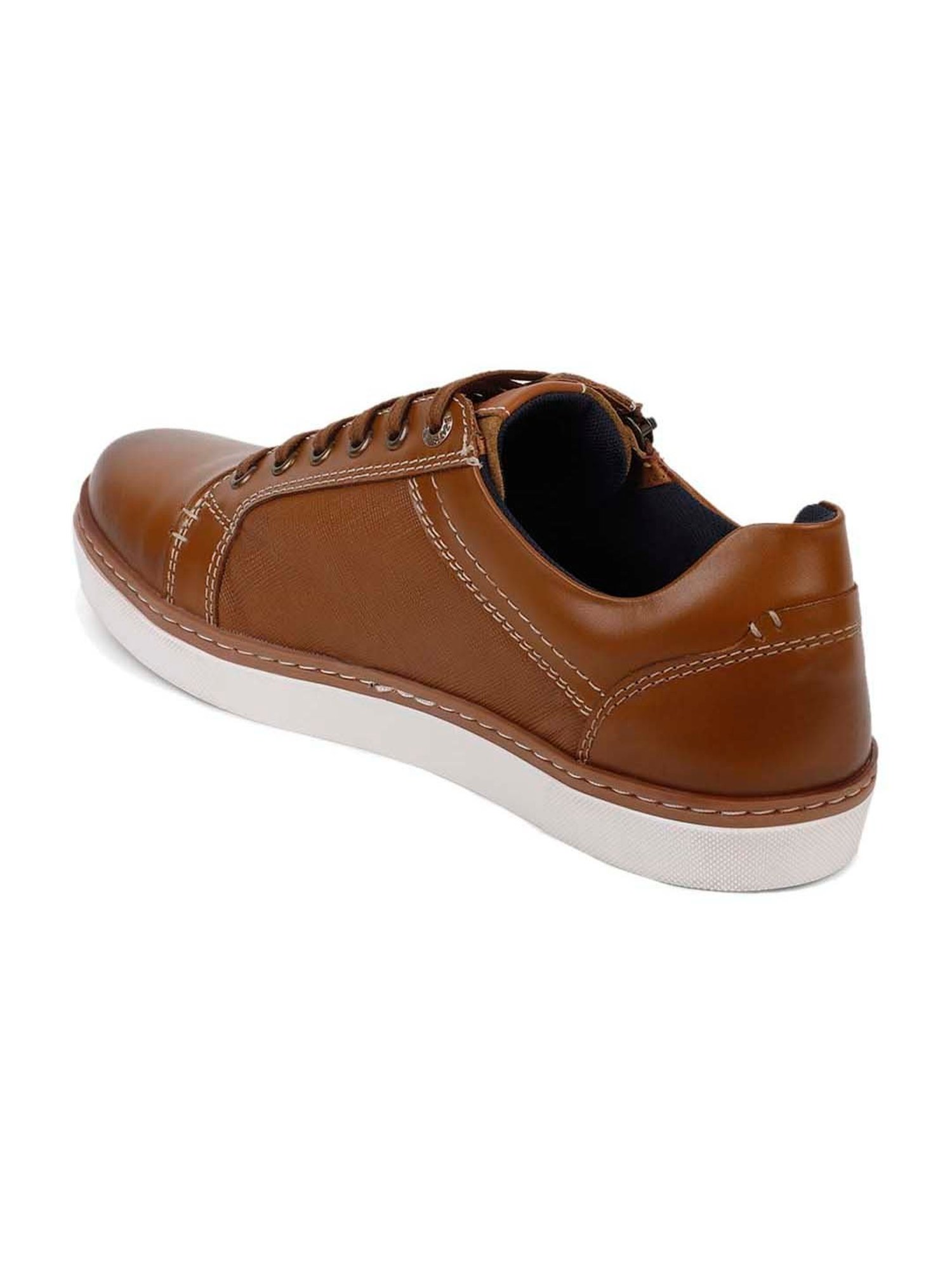 EZOK Men's Tan Casual Sneakers