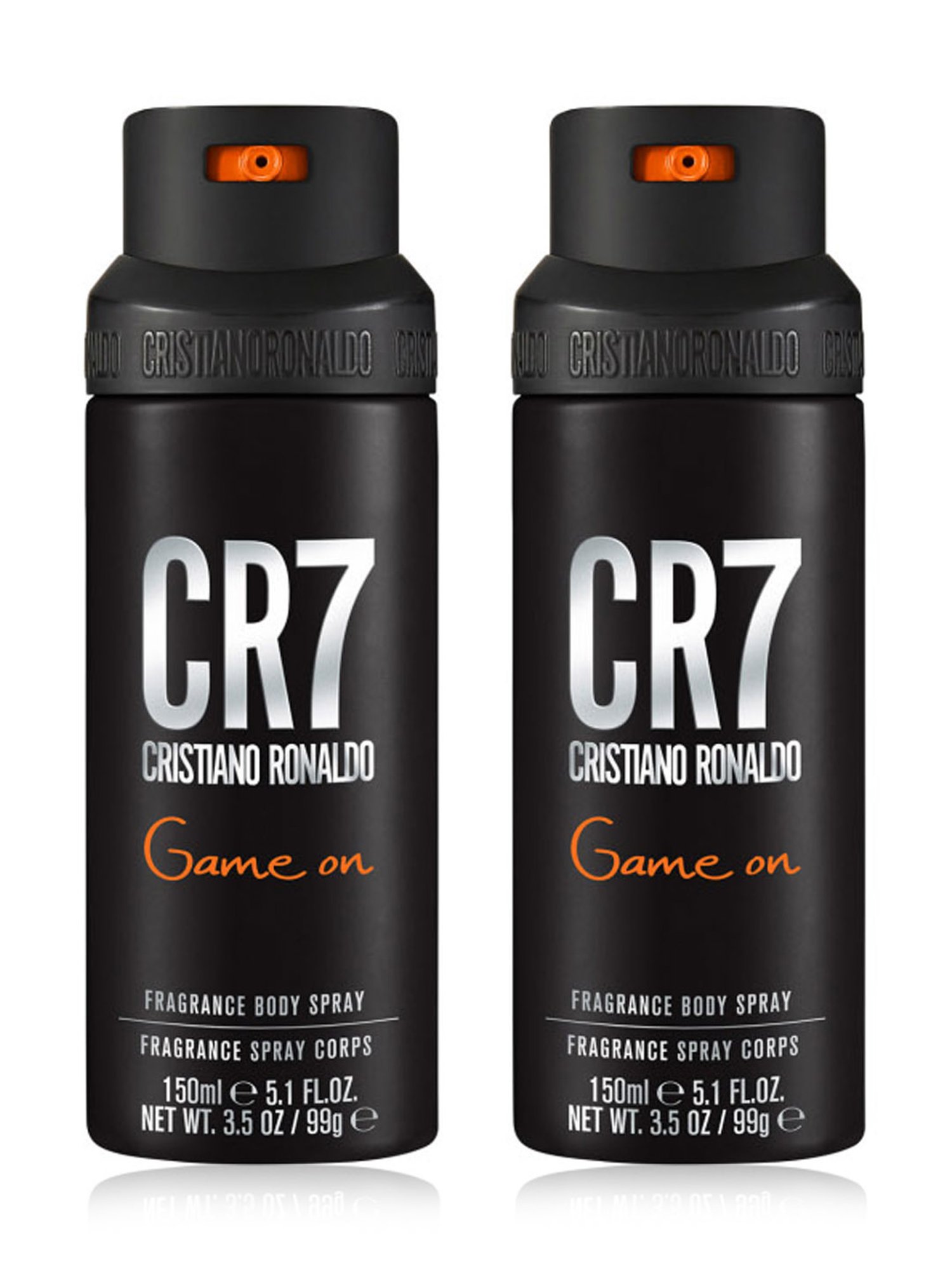 Cristiano Ronaldo CR7 Game On Body Spray - 150 ml (Pack of 2)