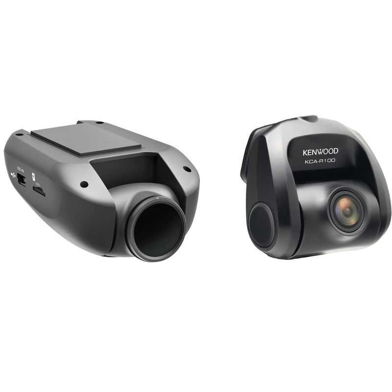 Kenwood DRV-A700WDP Wide Quad HD Front Camera w/ 1080P Rear Camera System