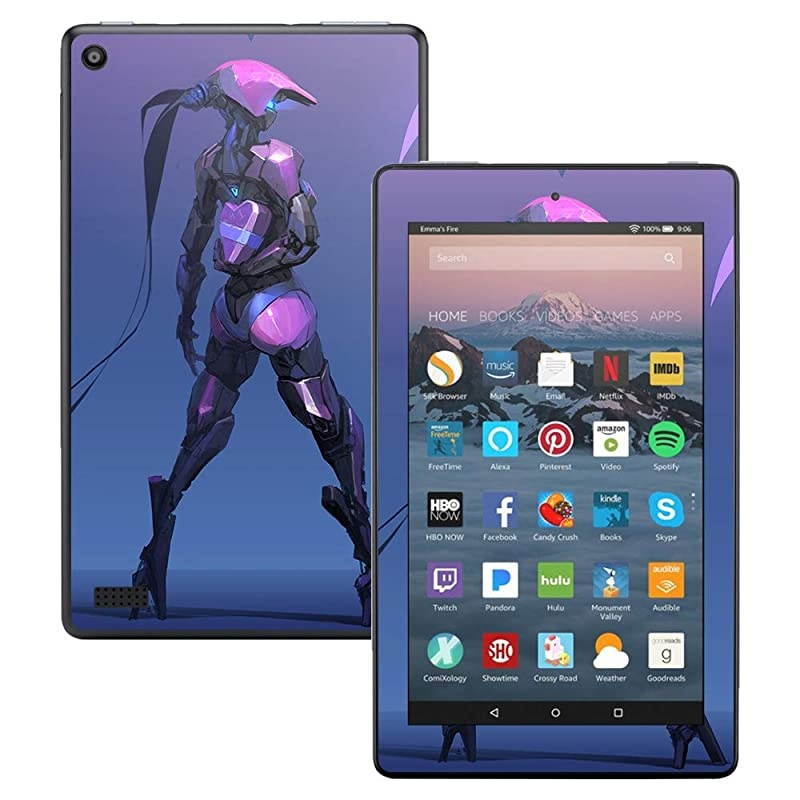 Skin Compatible with  Kindle Fire 7 2017 Valentine | Protective Durable and Unique Vinyl Decal wrap Cover | Easy to Apply Remove and Change Styles | Made in The USA