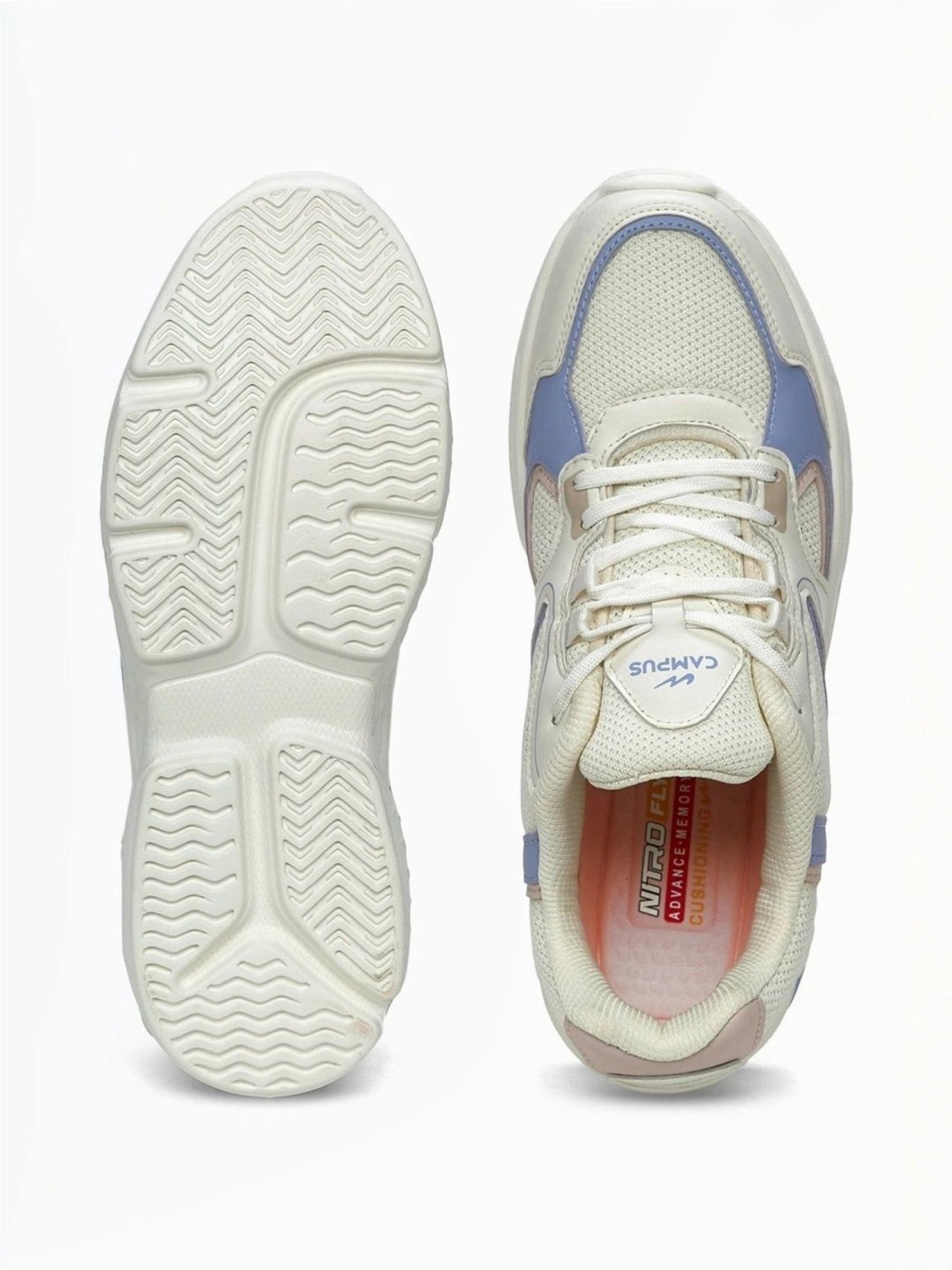 Campus Women's YASMIN Off White Sneakers