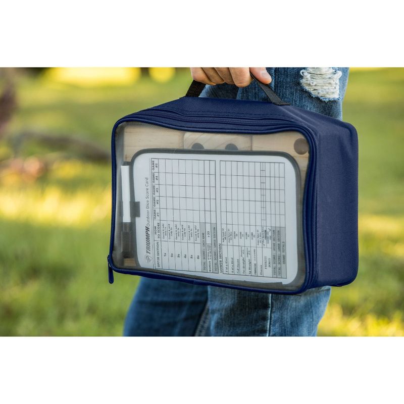 Triumph Big Roller Lawn Dice Game with Scoreboards