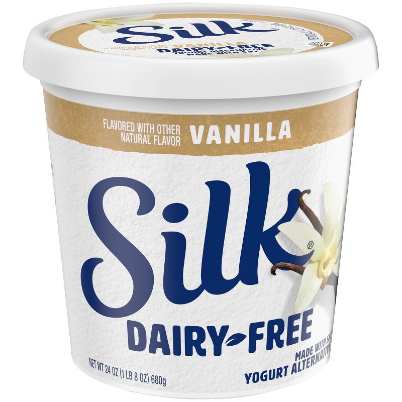 Silk Dairy-Free Vanilla Yogurt - 24oz