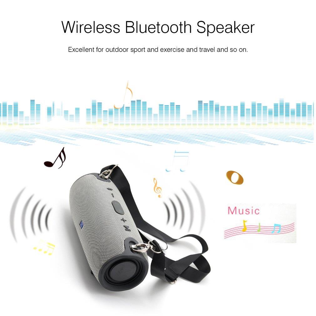 Wireless Bluetooth Speaker Waterproof Hands-free MIC Speaker Support TF Card