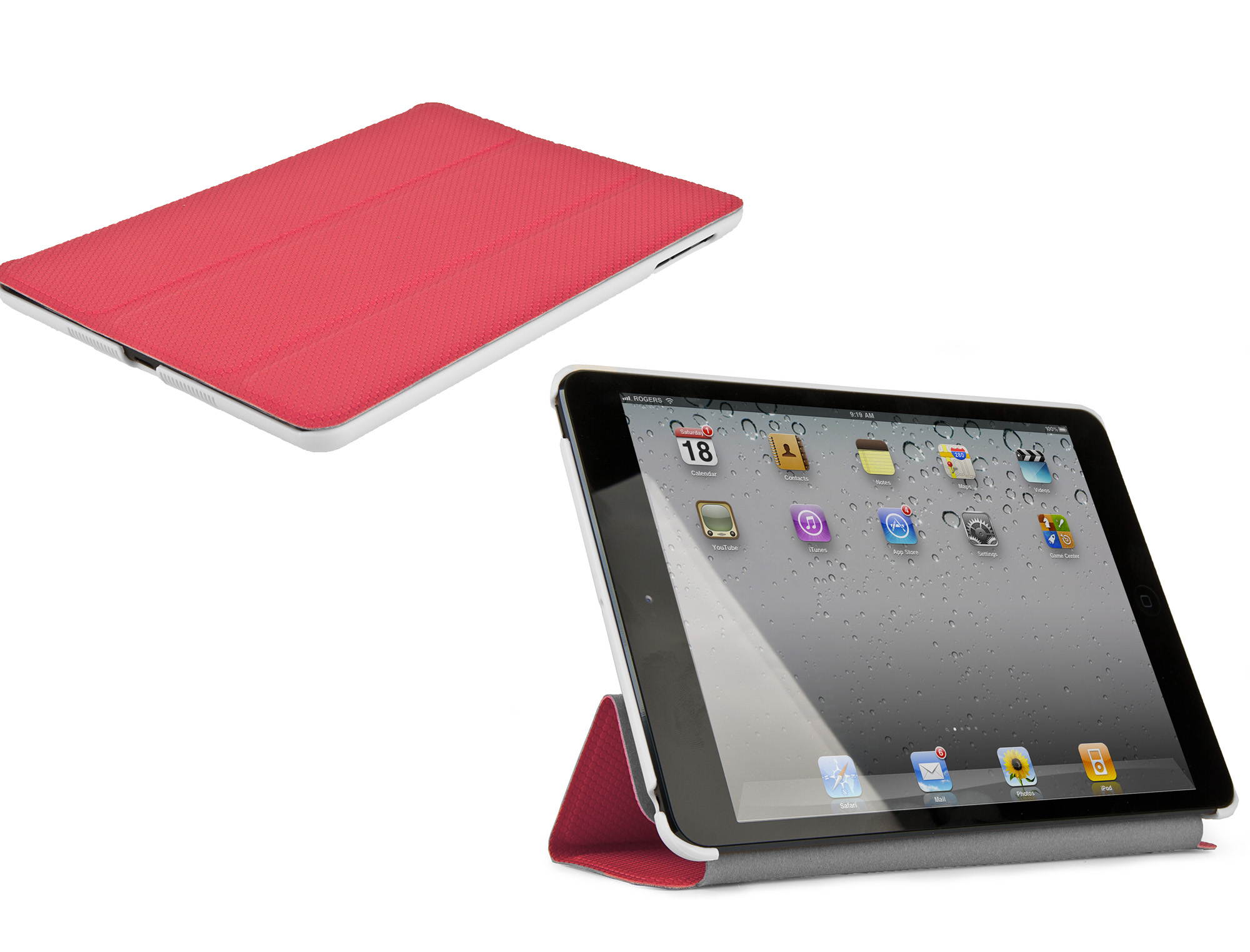 iPad Mini Ultra Thin Protective Smart Case Cover with Sleep Mode and Stand
