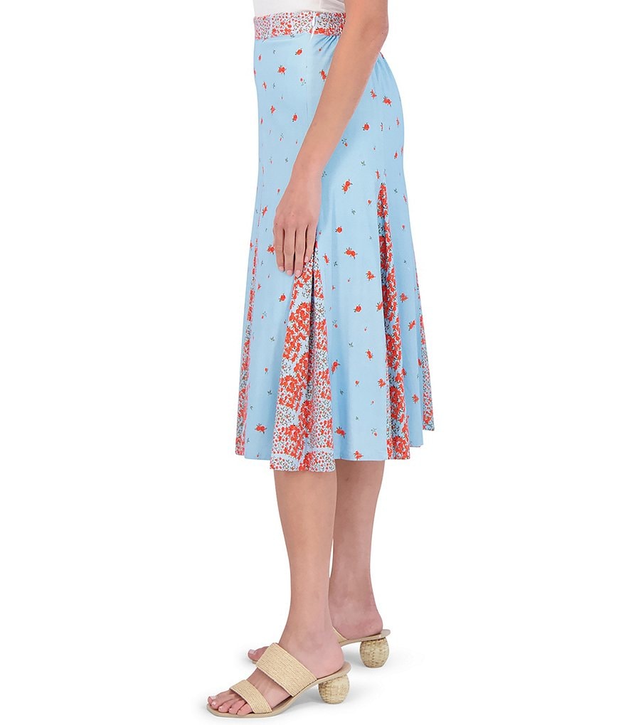 Roller Rabbit Vernet Fransica Elastic Waist A-Line Skirt