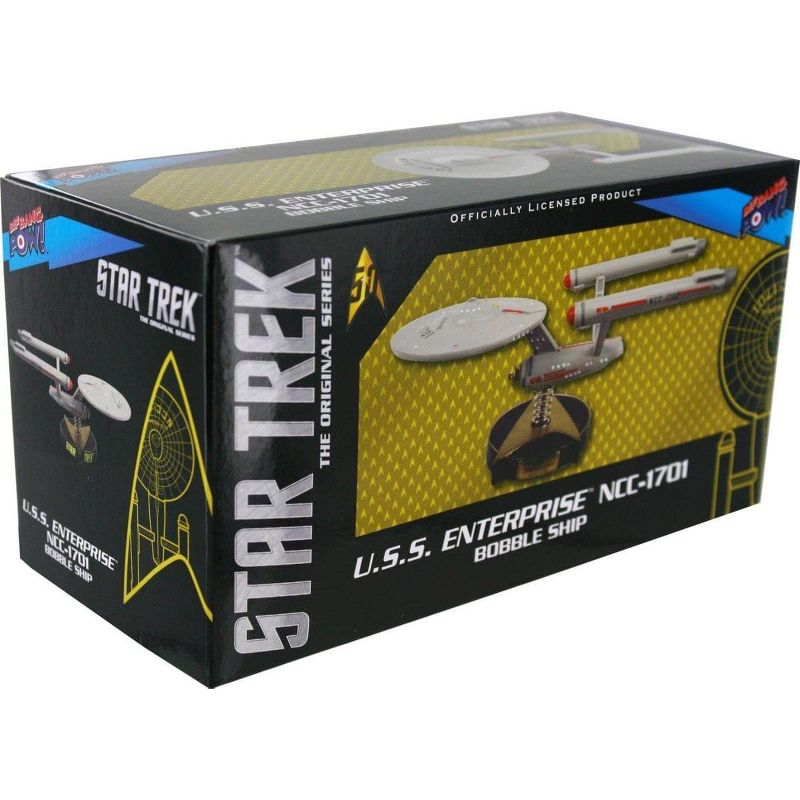 Bif Bang Pow Star Trek U.S.S. Enterprise NCC-1701 Bobble Ship
