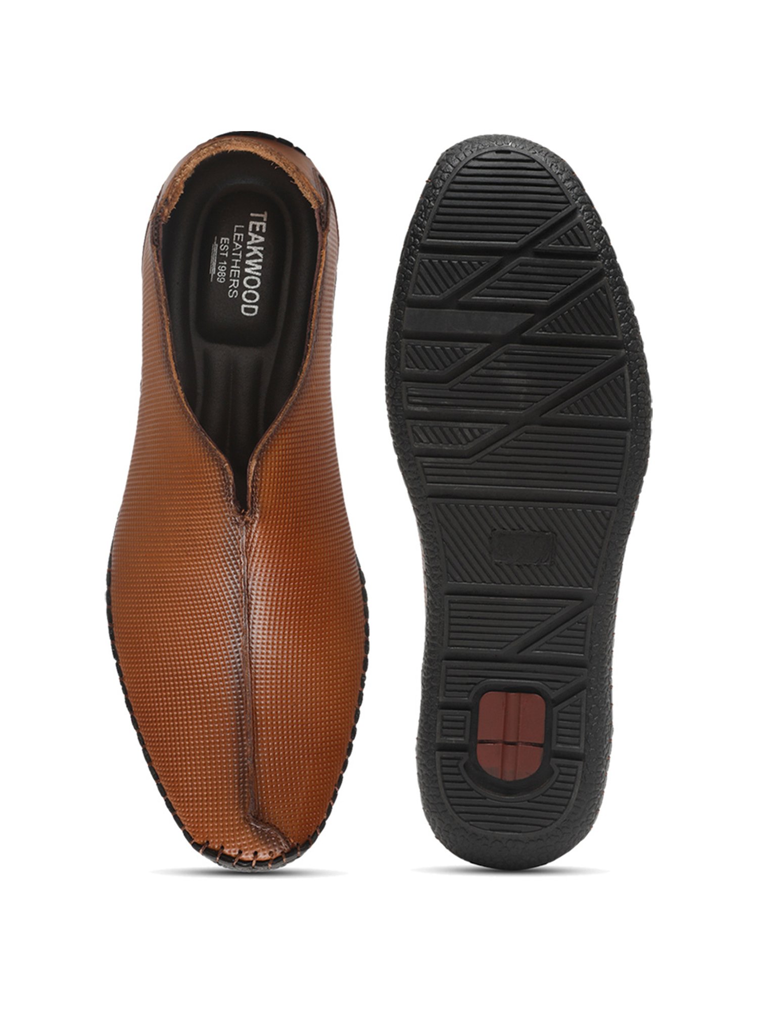 Teakwood Leathers Men's Tan Casual Loafers