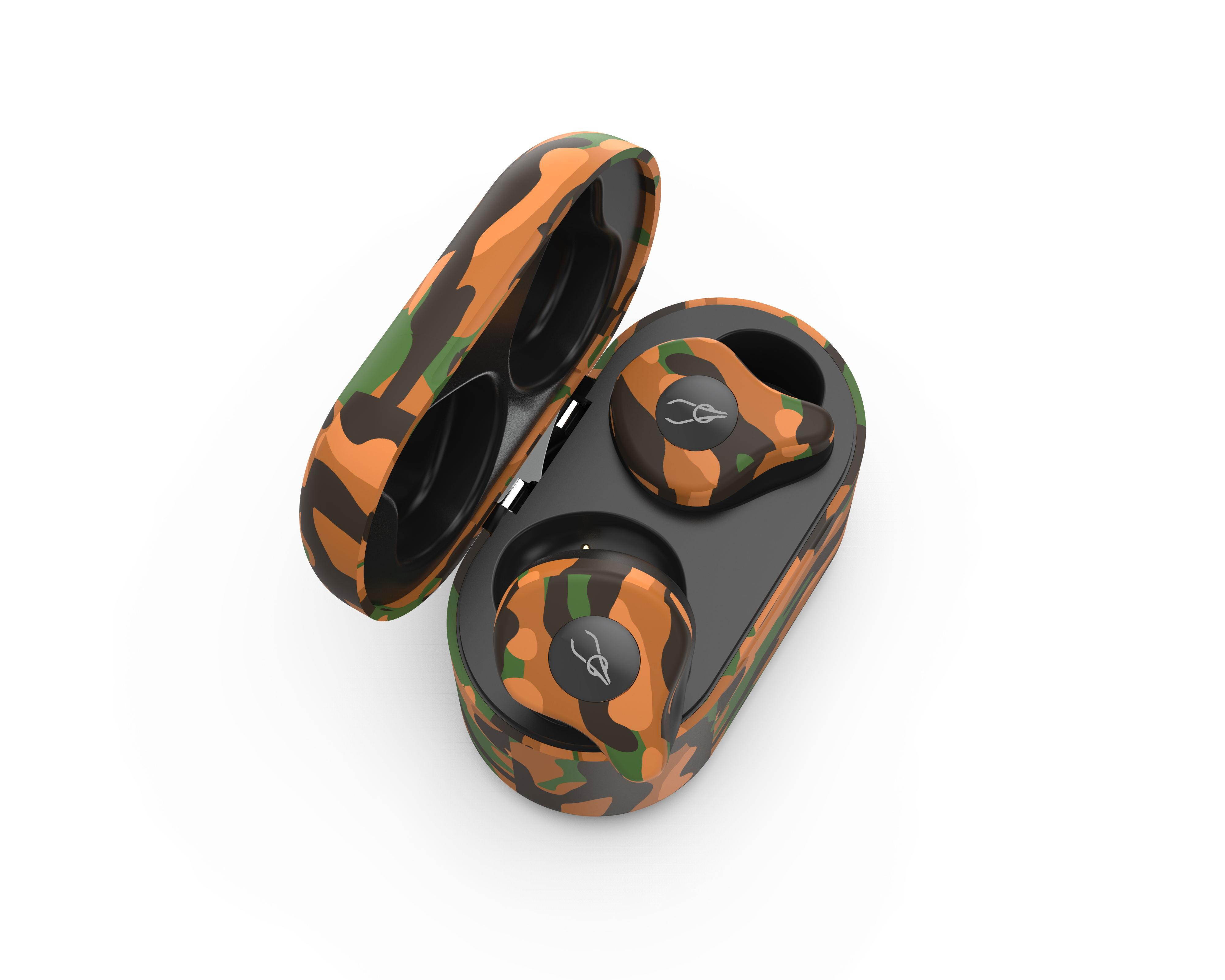 Sabbat E12 Ultra Camouflage TWS Bluetooth 5.0 Earphone Stereo Wireless Sport Earbuds Emirates rock