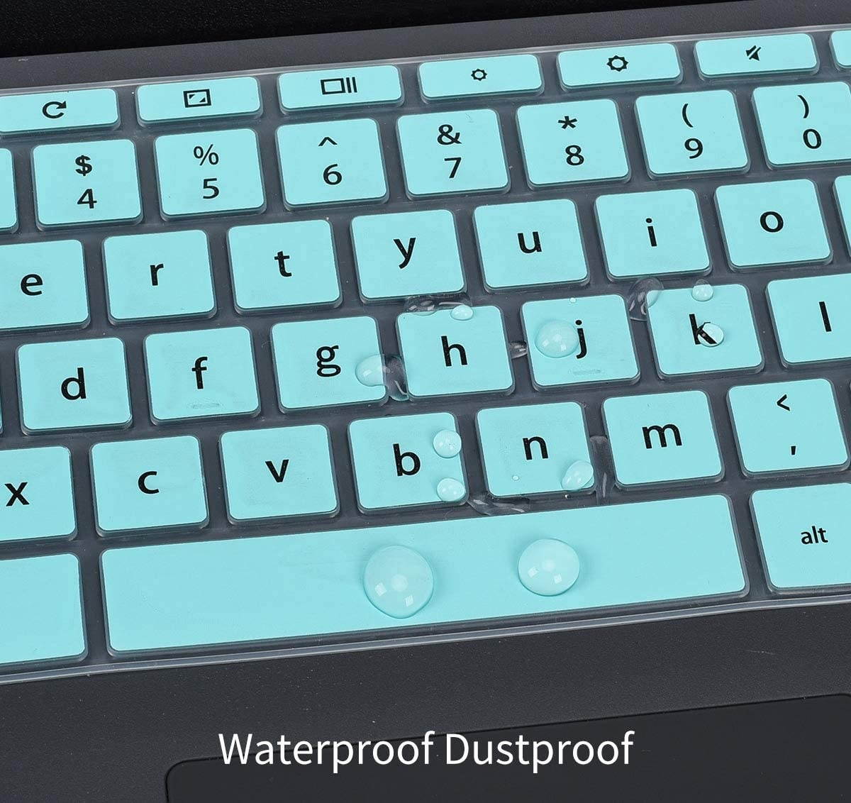 CaseBuy Premium Keyboard Cover for 2020 HP Chromebook 11 11a-na0010nr/na0021nr/na0030nr/na0040nr/na0050nr/na0060nr HP Chromebook 11A G8 Chromebook x360 11 G3 EE Chromebook X360 12b-ca0010nr Mint