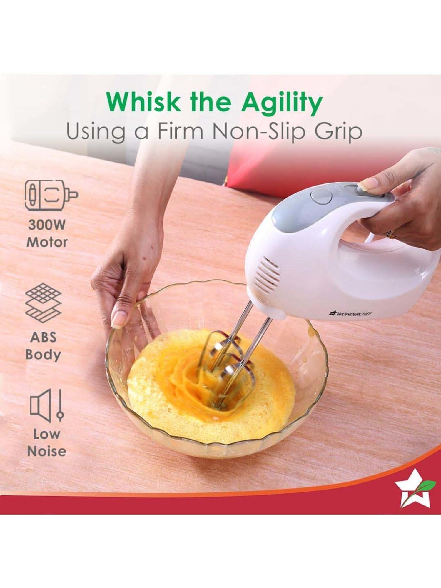 Inalsa 1200W Hand Blender