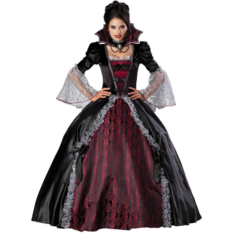 Adult Vampiress Of Versailles Costume L