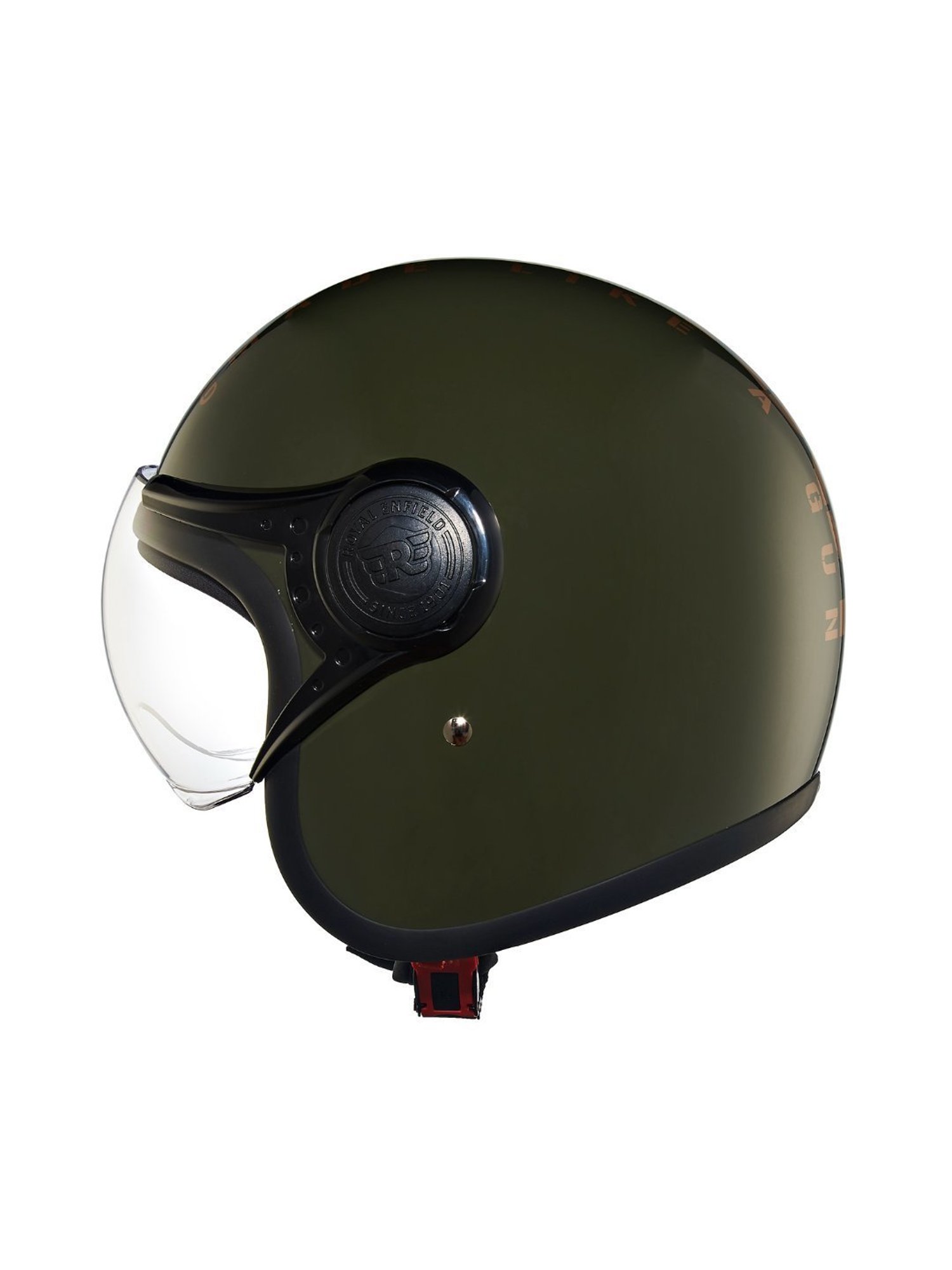 Royal Enfield Green MLG Open Face Helmet - XL