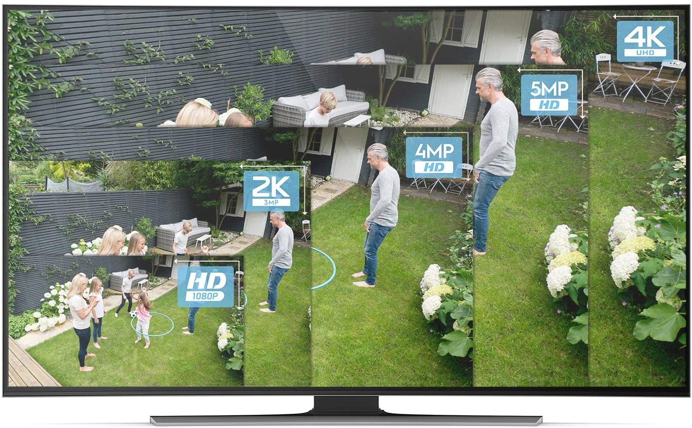 Amcrest 5Series 4K NVR 16-Channel NV5216-3TB 16CH (Record 16CH 4K @30fps, View/Playback 4CH 4K @30fps) Network Video Recorder - Pre-Installed 3TB Hard Drive (No PoE Ports Included)