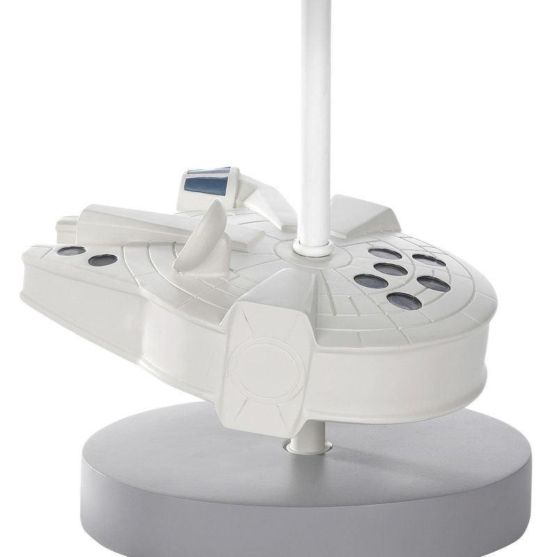 18" 2-Light Luna Clamp Arm Table Lamp with Mushroom Shade Matte Black - Globe Electric