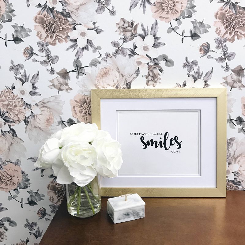 Tempaper Kids' Galaxy Self-Adhesive Removable Borders Wallpaper Out Of This World Black