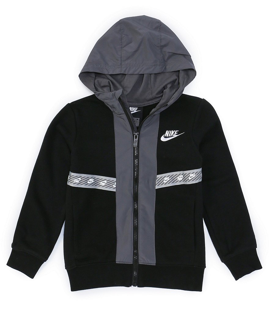 Nike Little Boys 2T-7 Elevated Trims Full-Zip Hoodie