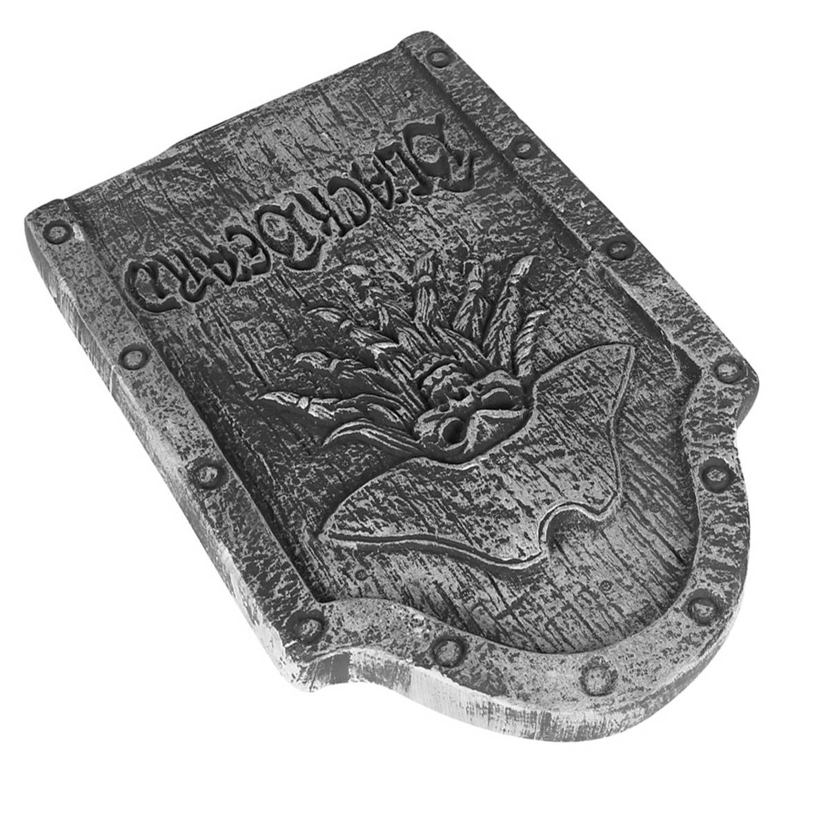 Halloween Tombstone Ghost Head Gravestone for Haunted House Secret Room Bar