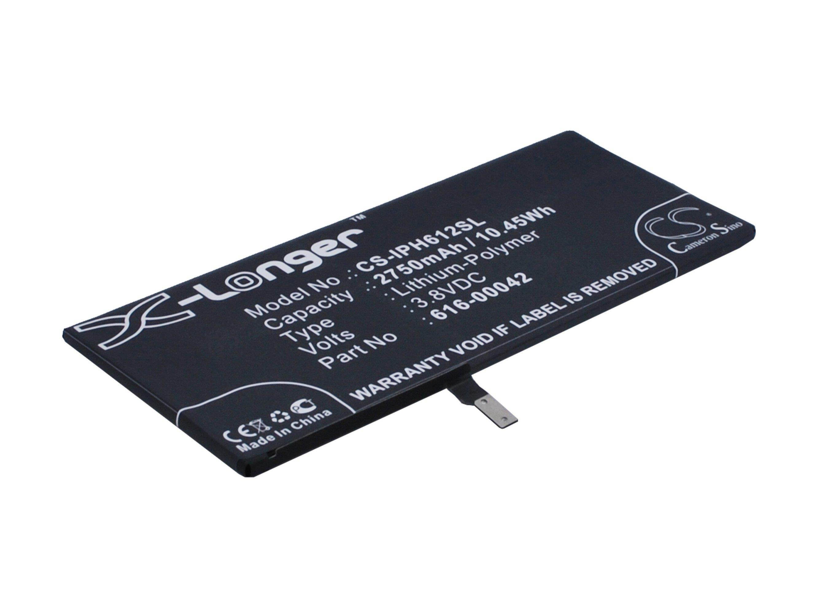 2750mAh / 10.45Wh Battery For APPLE A1634, A1687, A1690, A1699, iPhone 6s Plus,