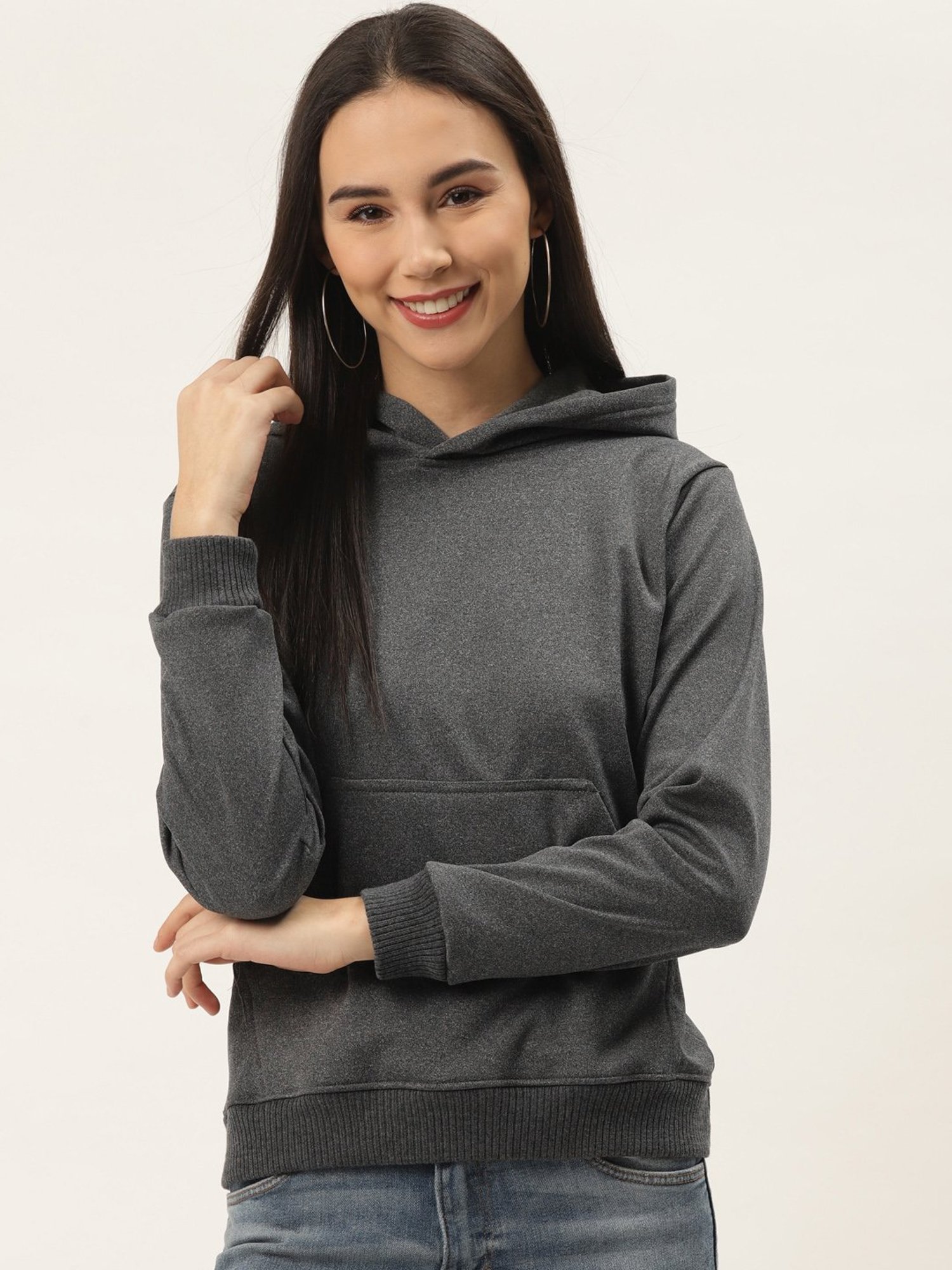 Trend Arrest Grey Hooded Sweatshirt