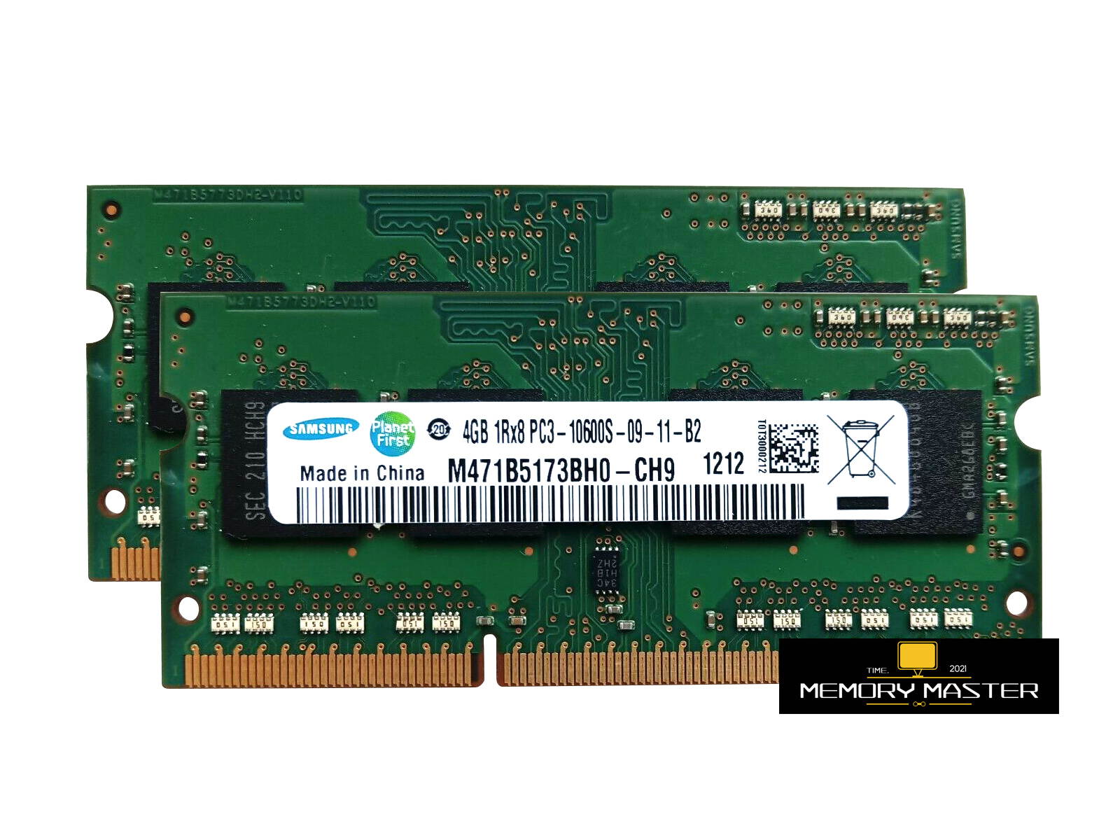 Samsung M471B5173BH0-CF9 8GB(2X4GB) DDR3 1333Mhz PC3-10600S 204pin SODIMM Laptop RAM Memory 1.5V